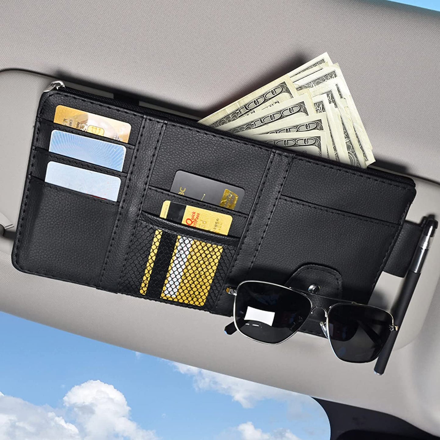 Car Sun Visor Organizer