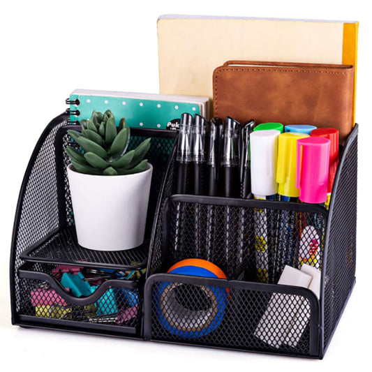 Mesh Desk Organiser Square