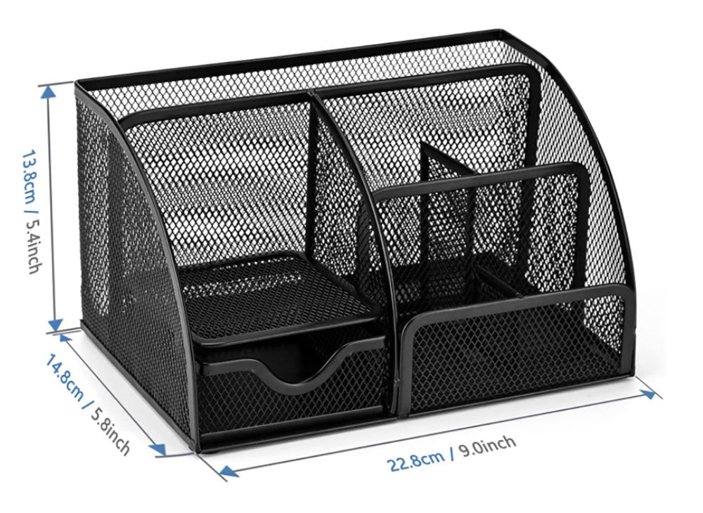 Mesh Desk Organiser Square