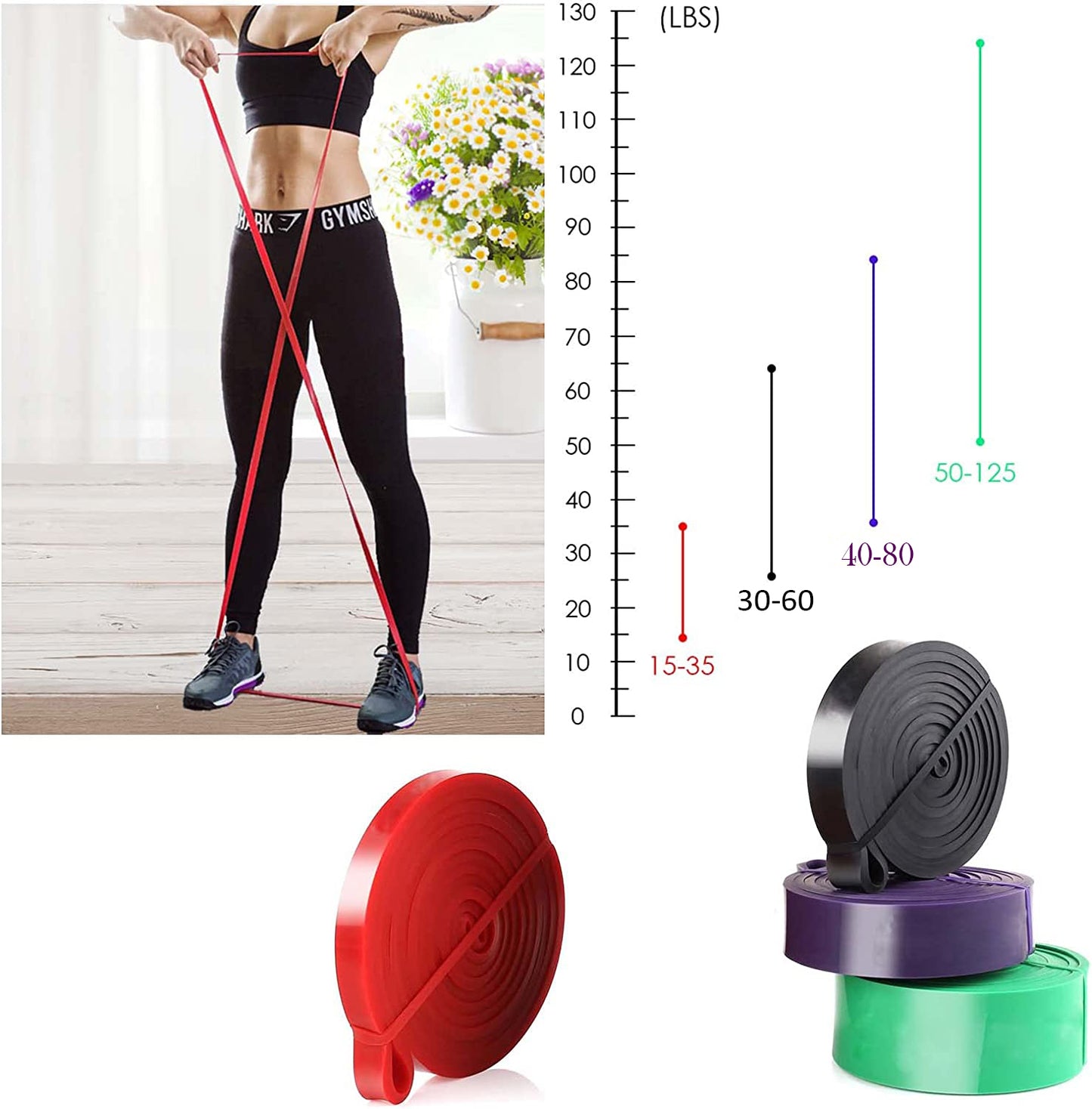 Resistance Band - 4pc