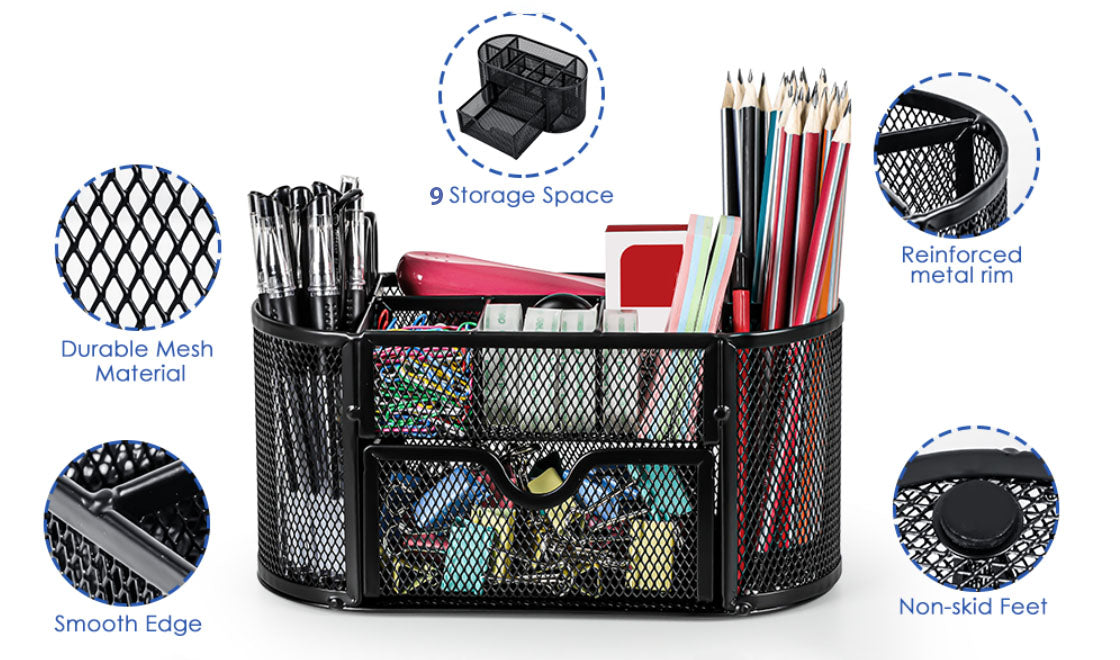 Mesh Organiser Oval