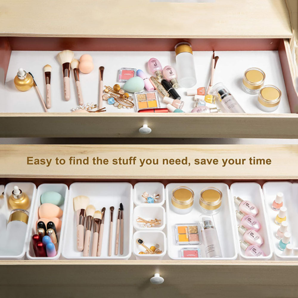 Interlocking Desk Drawer Organizer