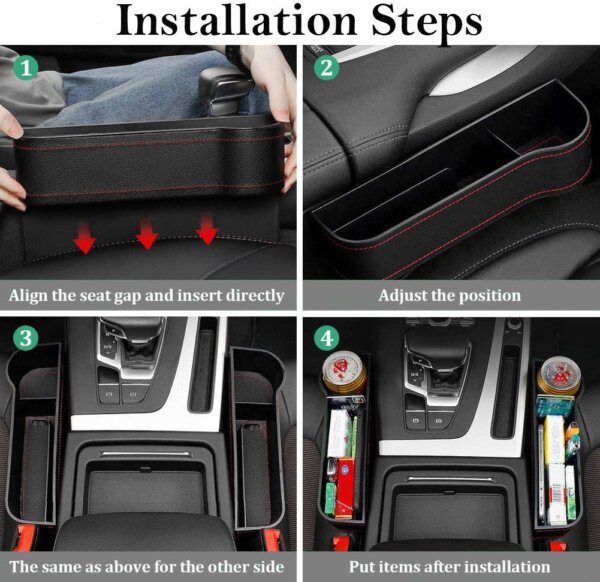 Car Seat Gap Organizer - Image 3