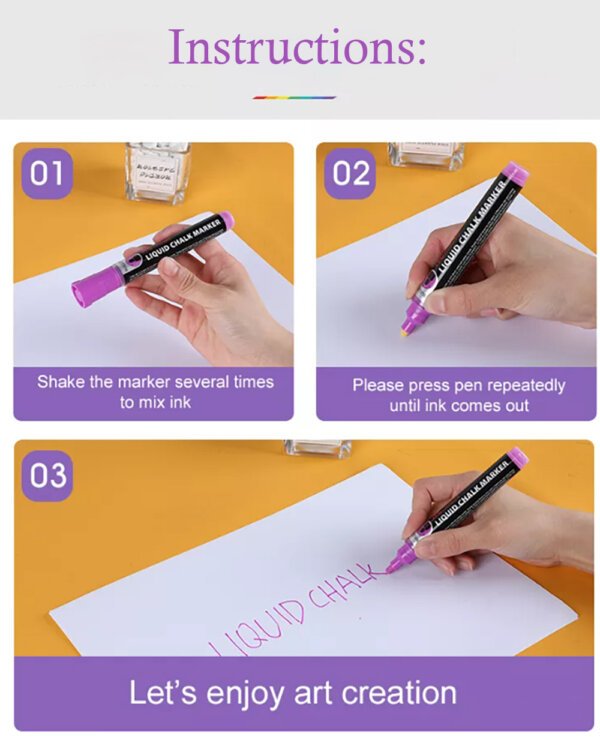 Liquid Chalk Markers - Image 3